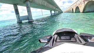 MIAMI TO KEY WEST ON SEADOO 120 MILES