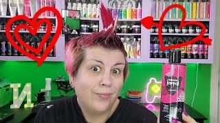 Valentine's Hair Dye + Removing Rainbow