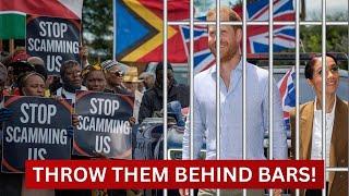 STOP SCAMMING INNOCENTS! PR Hungry Meghan & Harry 3rd FAUX Royal Tour To Lesotho & Botswana Exposed.