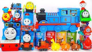 99 Minutes Satisfying with Unboxing Thomas & Friends James & Percy toys come out of the box