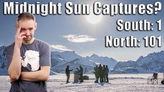 Flat Earthers think the 24 hour Antarctic sun hasn't been captured before