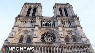 WATCH: Reopening ceremony for Notre Dame Cathedral in Paris | NBC News