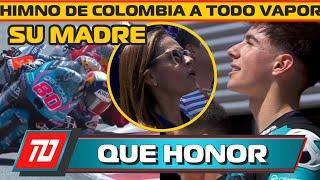 ¡UN HONOR A SU MADRE! DAVID ALONSO CANTA A TODO PULMÓN HIMNO DE COLOMBIA EN BARCELONA ESPAÑA