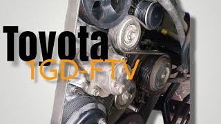 Removal Drive Belt | Toyota 1GD-FTV