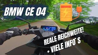 BMW CE 04 - Reichweitentest unter realen Bedingungen. Erfahrungsbericht.