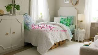 Lilly Pulitzer x Pottery Barn Dorm