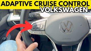 [EASY TUTORIAL] HOW TO USE VOLKSWAGEN ADAPTIVE CRUISE CONTROL (ACC)