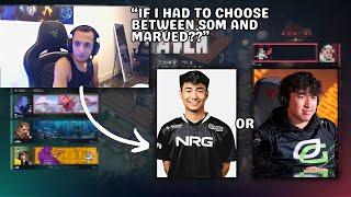 NRG FNS talks who will he choose between Marved and s0m