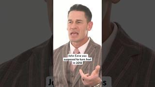 John Cena Was Supposed To Turn Heel In 2012