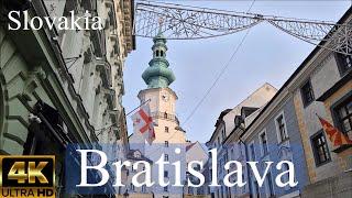 Exploring Bratislava, Slovakia I 4K I Part 2