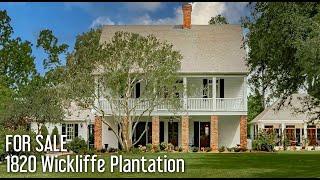 FOR SALE: Wickliffe Plantation c 1820