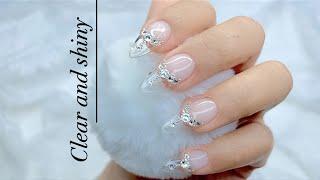 How to make TwinkleTwinkle and transparent nail extensions