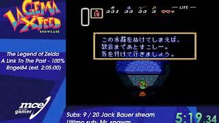 The Legend of Zelda: A Link to the Past 100% por Rogel84 en 2:02:13 - LGX - La Gema Xpeed Showcase