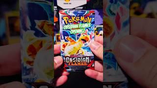 Pokemon Obsidian Flames Opening! #pokemon #pokemontcg #obsidianflames  #shorts #shortvideo