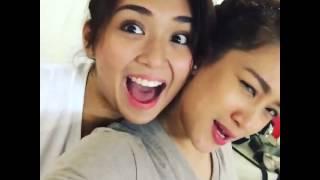 (c) Kath and Pamu's double chin.