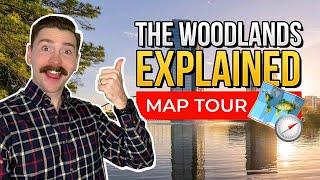 The Woodlands Texas Map Tour - Living in The Woodlands [EXPLAINED]