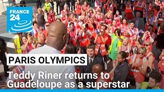 Teddy Riner returns to Guadeloupe as a superstar after winning two Judo gold medals • FRANCE 24