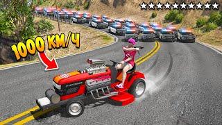 ТУРБО ТРАКТОР! ПОЛИЦЕЙСКАЯ ПОГОНЯ В ГТА 5 ОНЛАЙН! ТРОЛЛИНГ КОПОВ (GTA 5 ONLINE)