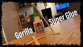 Gorilla HIGH QUALITY GEL Super Glue - Unboxing and Use