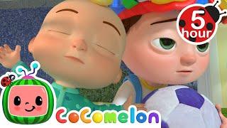 No Ads | Rain Song 5 Hour Loop | Cocomelon Lullabies | Put Your Infant or Toddler to Sleep Fast