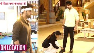 Yeh Rishta Kya Kehlata Hai | Manish Abhir Ki Hui Behas, Abhira Ne Pakda Abhir Ke Paav | On Location