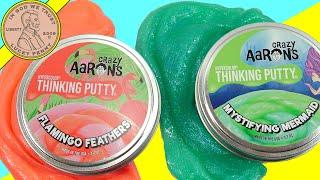 Crazy Aaron's Mystifying Mermaid & Flamingo Feathers Thinking Putty