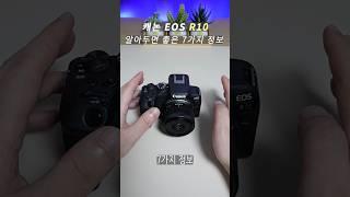 캐논 EOS R10 구매전 알아두면 좋은 정보 7가지