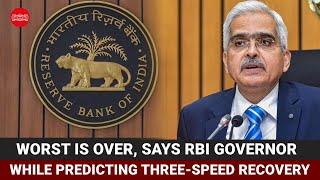 Worst is over, says RBI governor while predicting three-speed recovery; rates left unchanged