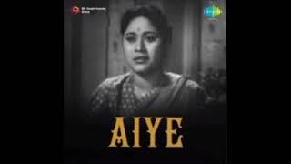 Aaiye 1949 - Aa.. Aa Bhi Ja Aa Bhi Ja O Aanewale Jee Bahut Ghabraye Hai..Lata Mangeshkar