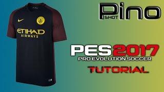 Manchester City Away Kit - PES 2017 Tutorial