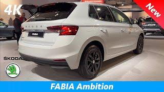 Škoda Fabia Ambition 2022 - First FULL Review in 4K | Exterior - Interior (Facelift), Price