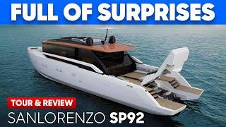 Sanlorenzo takes on... Pershing?! | Sanlorenzo SP92 Tour & Review