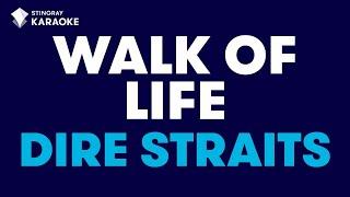 Dire Straits - Walk Of Life (Karaoke With Lyrics)@StingrayKaraoke