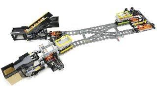 Lego Railway System: Passing module, double crossover type