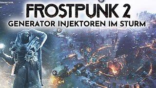 Frostpunk 2 Generator Injektoren im Sturm