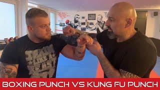 Boxing Punch vs Kung Fu Punch - Fight Mentality Ahmet Kaydul