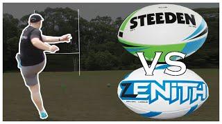 KICKING GOALS WITH MRLUKE AND BLAKE | STEEDEN VS ZENITH BALL COMPARISON