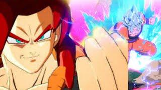 DBFigtherz! Gogeta SS4 cool combo into Goku blue Level 5 T_O_D!