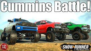 SnowRunner: TOP 3 CUMMINS CONSOLE MODS BATTLE!