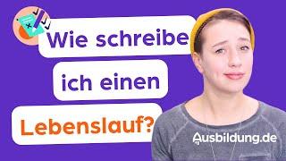 Wie schreibe ich einen Lebenslauf?