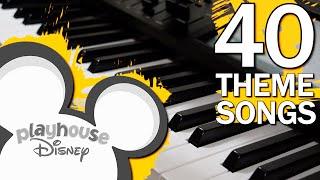 40 Playhouse Disney/Disney Junior Theme Songs in 6 Minutes | MEGA MEDLEY