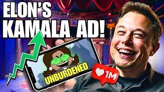 Elon Musk BREAKS Internet AGAIN With Kamala Ad!