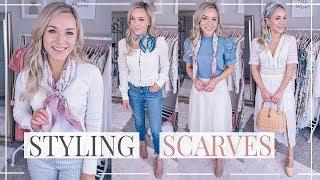 7 Elegant Ways to Tie and Wear a Scarf | Wardrobe Basics