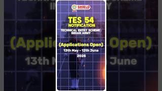 TES 54 Notification Out Now | Best SSB Interview Coaching | Shield Defence Academy #ssbinterview