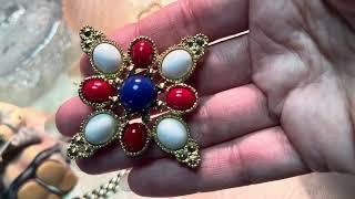 # 246 Что я купила на Гараж Сейл! Удачные находки! Vintage jewelry!