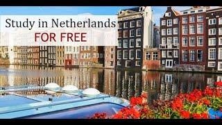 Netherlands Scholarship 100% free