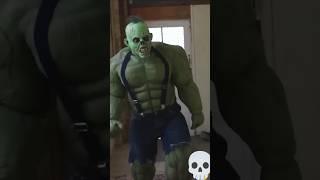 THE CLEANEST SUPERHERO TRANSITION spiderman, hulk, marvel zombie super hero #shorts