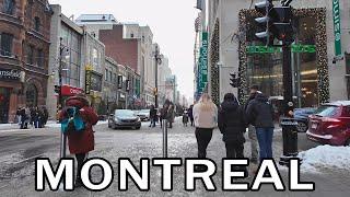 It's 2025 and you're walking in Downtown Montreal