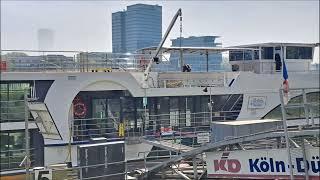 Flusskreuzfahrtschiff MS VistaNeo von 1AVista Reisen Kreuzfahrt Köln 01.05.2024 #cruise #travel