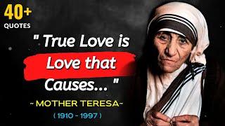 Top 42 Most Inspiring Mother Teresa Quotes You must Listen  | Motivational Quotes with Deep Meaning